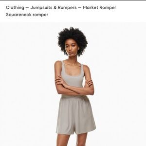 Aritzia Wilfred Market Romper
